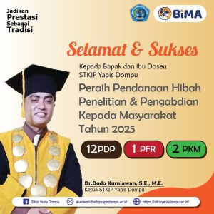 Ukir Prestasi, 15 Dosen STKIP Yapis Dompu Lolos Hibah Kemendiktisaintek